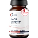 Designs for Health LV-GB Complex - Suppléments de détox hépatiques pour le soutien de la vésicule bille avec chardon de lait, artichaut, vitamines + bile d'oxygène - soutient le flux biliaire + élimination de la toxines (90 capsules)