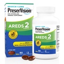 PreserVision AREDS 2 Augen Vitamine, #1 Augenarzt Empfohlene Marke, Lutein und Zeaxanthin Ergänzung mit Vitamin C, Vitamin E, Zink und Kupfer, 90 Weichgele (Minigels)
