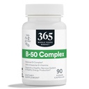 365 par Marché des aliments entiers, Complexe vitamine B-50, Vegan, 90 capsules