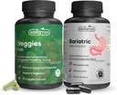 Bariatric Multivitamin mit Eisen Bundles Veggies 9000 Superfood Capsules, 2 Monate Lieferung von Bariatric Multivitamin mit extra Veggies Superfood Capsules