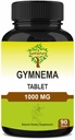 Gymnema Tablets 90 Tabletten, 1000 mg | 45 Tage Versorgung | Gurmar | Gymnema Sylvestre Ergänzungen | Vegan