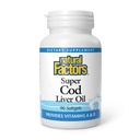 Facteurs naturels Huile de foie de morue, 90 capsules