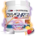 EHP Labs x Ghostbusters OxyShred Pre Workout Powder & Shredding Supplement - Preworkout Powder mit Acetyl L Carnitin, Energy Boost Drink - Proton Plasma, 60 Portionen