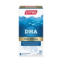 Formule extra DHA de CATALO, 800mg DHA par service, softgels d'huile de poisson de l'océan avec saveur de citron naturel, distillation moléculaire avancée, facile à avaler, pas de couleurs artificielles et conservateurs – 90 Softgels