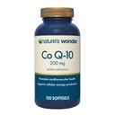 Nature's Wonder CoQ10 Supplément - CoQ10 200mg Softgels pour soutenir la santé cardiaque, la fonction cardiovasculaire et la production d'énergie cellulaire, 120 Softgels, 120 jours d'approvisionnement