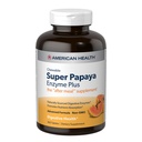 American Health Super Papaya Enzyme Plus - 360 Chewable Tablets - The After-Meal Supplement - Non-GMO - 120 Portionen
