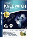 Knie-Pain Relief Patch 40 Count- für Knie, Hals, Schulter, Rücken und Knochen-on-Bone Hot Patch, 8 Stunden lang anhaltende Gelenkschmerzen Relief