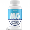 Supplément de glycinate de magnésium - 400mg par portion - Absorption élevée, soutient les muscles, la santé cardiaque, le sommeil et la relaxation* - Non-OGM, sans gluten, végan-friendly - 120 comprimés
