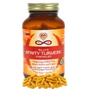 Infinity Turmeric Capsules, High Potency Curcumin Supplement, USDA Certified Organic Supplement mit Black Pepper und Ginger, Raw, Vegan Gluten Free