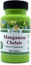 Fabrication quotidienne de chélate de manganèse (5 mg) 100 comprimés