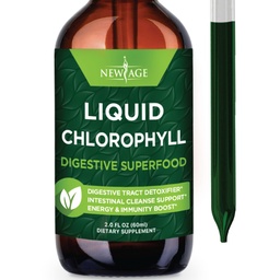 NOUVELLES gouttes liquides de chlorophylle d'AGE - Concentrate naturel – Energy Booster, Digestion et système immunitaire Supports, Déodorant interne, Fonction hépatique - (2 Fl Oz (paquet de 1))