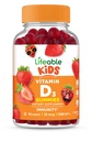 Enfants Lifeable Vitamine D Gummies (Vitamine D3 1000iu) Grande dégustation Vitamine D3 Gummies (Vitamine D3) Vitamine pour les os sains forts et le soutien immunitaire (Vitamine D pour les enfants, les garçons, les filles) 90 Gummies