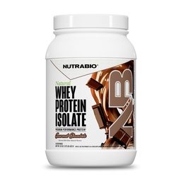 NutraBio Poudre de protéines oléagineuses oléagineuses - 25G de protéines par scoop - Supplément naturel sans sucre de protéines musculaires maigres - Chocolat Mikshake - 2 livres, 29 portions.