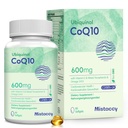 CoQ10 600mg Softgels Extrême Absorption CoQ10 Ubiquinol Supplement Reduced Form Enhanced with Vitamine E & Omega 3 6 9 Exclusive Powerhouse Bon pour la santé 60 Softg