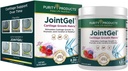 Purity Products JointGel Formula Collagen Peptides + MSM - Unterstützt Gelenkflexibilität + Fortify Gelenkknorpel - Berry Powder - 30 Tage Versorgung