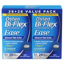 Osteo Bi-Flex Ease Action triple avancée avec compléments de joint en vitamine D, mini-comprimés, 28 Compte, paquet de 2