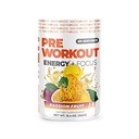 Über Time Pre Workout Energy + Focus, Passionsfrucht | 60mg Koffein aus grünem Tee, natürliche Aromen, keine Jitter oder Crashes, keine Stim, Glutenfrei, Zuckerfrei, 60 Portionen