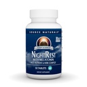 Source Naturals Sleep Science NightRest avec Melatonine, Multi-Nutrient & Herb Complex* - 50 comprimés