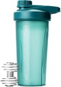 Mr. Pen- Shaker Bottles for Protein Mixes with Twist Cap, 28 oz, Protein Shaker Bottle mit Wire Whisk Ball, Shaker Cup, Mixer Bottle