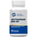 NSK-SD Nattokinase - Cardiovascular Support - High Potency Nattokinase Supplement - Optimizes Circulation, Non-GMO, Vegetarian, JHFA & JNKA Recognized - 60 Ct
