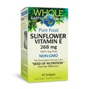 Ganze Erde und Meer von natürlichen Faktoren, Sonnenblume Vitamin E, Ganze Nahrungsergänzung