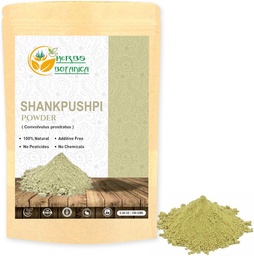 Kräuter Botanica Shankhpushpi Pulver Convolvulus Pluricaulis 100% Natürliche | Unterstützt Verdauung, Immunität, & kognitive Funktion 5.3 Unze