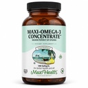 Supplément d'huile de poisson Omega 3 pour les femmes et les hommes - Triple Strength 2000 mg Huile de poisson avec suppléments d'acides gras Omega 3 incluant EPA, DHA - Soutien pour le cerveau cardiaque et la santé articulaire Kosher 90 Softgels