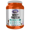 NOW Foods Sports Nutrition, Whey Protein, 24 G mit BCAAs, Creamy Chocolate Powder, 2-Pound