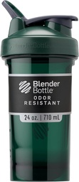 BlenderBottle Shaker Bouteille Pro Série parfaite pour les shakes protéiques et préentraînement, 24-Ounce, vert