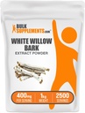 BulkSupplements.com White Willow Bark Extrakt Pulver - Kräuterergänzung, White Willow Bark Pulver - Glutenfrei, 400mg pro Portion, 1kg (2.2 lbs) (Pack von 1)
