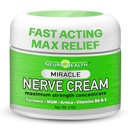 Miracle Nerve Cream - Maximum Strength - Turmeric and Arnica Blend for Neuropathy Discomfort Relief - beruhigende Fuß- & Hand-Formel mit MSM, B6, E - Made in USA