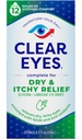 Klare Augen trockene und juckende Augen Relief Augentropfen, 0.5 Fl Oz