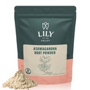 LILY OF THE VALLEY Ashwagandha Root Powder - Withania Somnifera - Originaire de l'Inde - No Filler Pas d'additifs - Ginseng indien végétalien et sans gluten - emballé dans une poche refermable (16oz, 453g)