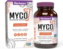 BlueBonnet Nutrition Myco-7 Mushroom Defense – 7 Champignons entiers et à cycle complet cultivés biologiquement aux États-Unis – pour l'Immune et le Bien-être - Sans soja, sans gluten, sans OGM, sans casher et végétalien – 60 capsules végétales