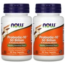 Probiotic10 50 milliards - aliments maintenant - 50 - VegCap - (paquet de 2)
