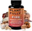 Supplément de champignons 10-en-1 – Lion, Reishi, Cordyceps, Chaga, Turkey Tail, Maitake & Shiitake – Complexe nootropique pour le soutien du cerveau, mémoire, focus et énergie – 120 capsules, fabriqués aux États-Unis