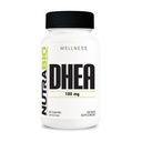 NutraBio DHEA Supplément- pour hommes et femmes- DHEA (100 mg) 60 gélules