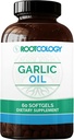 Rootcologie par Dr. Izabella Wentz.Huile d'ail softgels avec huile d'ail et huile de persil, enteric-coated pour réduire l'odeur.