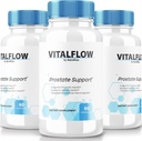 (3 Pack) VitalFlow Capsules, VitalFlow Advanced Prostate Support Formula, Offizielle natürliche Formel zu Regain Control, maximale Stärke Pillen zu unterstützen Wellness, Vital Flow Reviews (180 Kapseln)