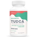 KoNefancy TUDCA Suppléments hépatiques 1000 mg-sels biliaires pour le foie Detox-Milk Thistle mélange à base de plantes avec l'acide fulvic et humique pour le foie, santé digestif,60 Capsules végétaliennes