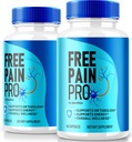 NutraRize (2 Pack) Free Pain Pro Capsules, Offizielle Keto Formel für Fit und gesunden Körper, Alle natürlichen Ergänzungen zu unterstützen Gesamt Wellness, Premium FreePainPro Pills Review (120 Kapseln)