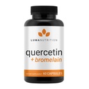 Luma Nutrition Quercetin 500mg - Quercetin avec supplément de bromelain - Antioxydant - Immune Support - Vegan & Sans gluten - 60 Capsules
