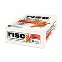 Rise Whey Protein Bars - Honig Cinnamon | Frühstück Bar & Protein Snack 18g Protein 4g Fiber Nur 5 Ganze Lebensmittel Zutaten Glutenfreie Soja Frei
