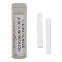 Kaliumjodid Starch Oxidizer Testpapier [Vial of 100 Strips] für Chlor-, Jod- und Peroxid-Detection - NICHT zum Testen des Körpers
