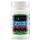 B12 Folate - Supplément de folate de méthyle pour soutenir la méthylation et les fonctions vitales du corps – avec biodisponible B12 (méthylcobalamine) et folate (Metafolin® 5-MTHF) pour l'absorption améliorée - 60 onglets