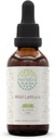 Laitue sauvage HerbEra B60 Teinture d'extrait de plantes sans alcool, gouttes de liquide concentrées Laitue sauvage naturelle (Lactuca virosa) (2 Fl Oz)