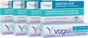 Vagisil crème féminine anti-Itch pour les femmes, formule cutanée sensible avec l'hydrocortisone, aide à soulager l'irritation de l'infection de levure, gynécologue testé, apaise et refroidit, 1 oz (paquet de 4)