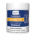 MG217 2% Onguent de goudron de houille pour le psoriasis, soulagement multisymptômes extra-résistance, soulage efficacement les démangeaisons, l'écaillage, la rougeur, la vitamine A, D et E, 4 oz Jar