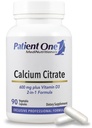 Patient Un Citrate de calcium plus Vitamine D3: Supplément pour soutenir la santé des os et du coeur*