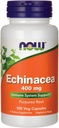 Now Foods Echinacea Root Purpurea 400mg 100 Caps